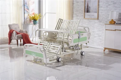 Médicos Multifunción de Enfermería del Paciente Electric Camas de Hospital para el Hogar de Ancianos con Función de Giro