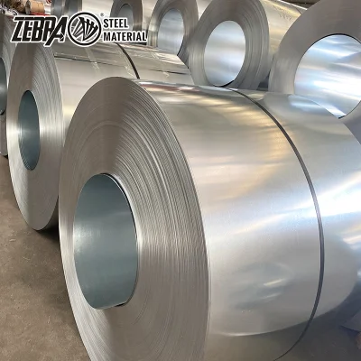 SGCC SPCC DX51D DC01 G90 Z275 laminado en frío recubierto de zinc 0,6mm 0,8mm Plancha Gi Plancha de acero galvanizado en caliente Bobina para material de construcción