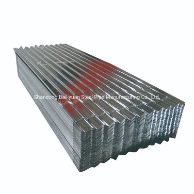 Precio de fábrica Chapa corrugada Metal placa de recubrimiento Chapa de acero galvanizado