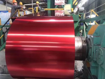 Venta en caliente Prepainted Galvanized Steel Coils 0,35mm grueso RAL 9014 Fabricantes de bobinas PPGI