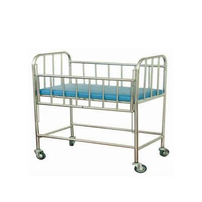 Mobiliario de hospital Pakistan Hospital Colgante Juguetes respaldo plegable altura ajustable Cuna de bebé cama para la venta