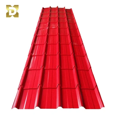 Fábrica directamente Ventas PPGI PPGL Hoja de acero Q345b Q345c Q345D Hoja de cartón corrugado con recubrimiento de color para ventas