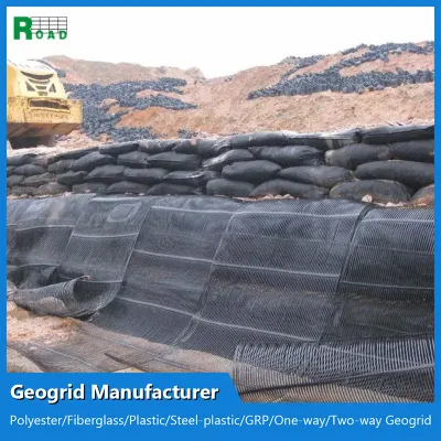 China el plástico de geomalla Manfuacturer geomalla Uniaxial/PP/HDPE Uniaxial poliéster de geomalla Factory