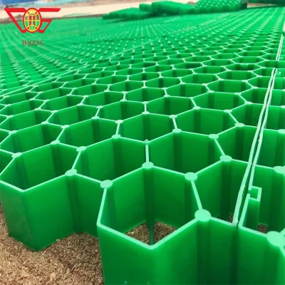 Geocell Mat Entrada Precio Geocell Estabilización del suelo para la construcción de carreteras Buena venta