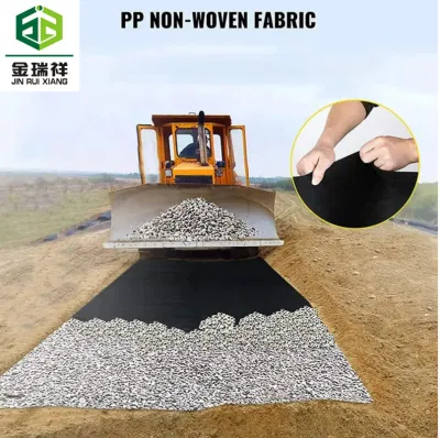 Directa de Fábrica de PP Pet Geotextile mejor calidad para el cierre de nivelación en Malasia, Tailandia, Filipinas