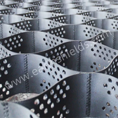 Geocell 3D de la altura de celosía de 5-20 cm de grava de plástico de HDPE Grid