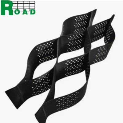 Soldadura personalizada HDPE Cámara Geocell Fabricante de grava estabilizada Construcción de carreteras Caja de Geogrid Precio Honeycomb Estabilizador sistema