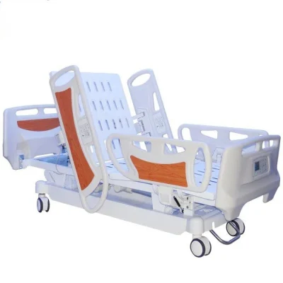 Fabricación profesional Equipo hospitalario 8 funciones sistema de pesaje UCI electrica médica Cama