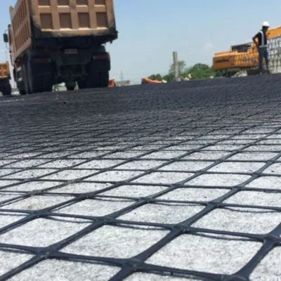 15-200kn buen precio Precio de la estabilización del suelo de geomalla Biaxial PP