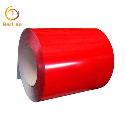 Los materiales de construcción en acero galvanizado recubierto de color PPGI bobina para hoja de techado de China Fabricante mejor precio