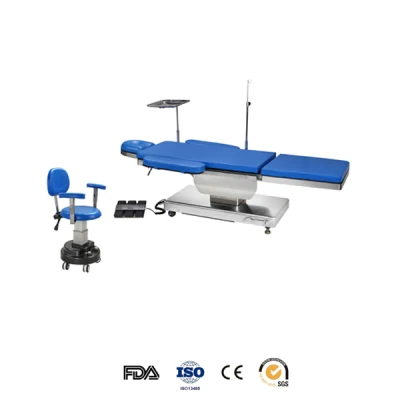 precio de fábrica de acero inoxidable Venta caliente Electric Quirófano Otorrinolaringología Oftalmología Tabla (HFOOT99A)
