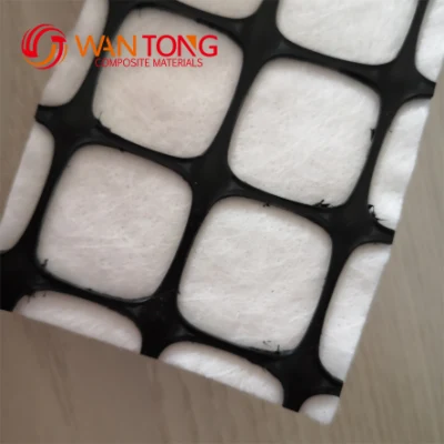 Compuesto de geomalla biaxial Geotextile Geocomposite geomalla