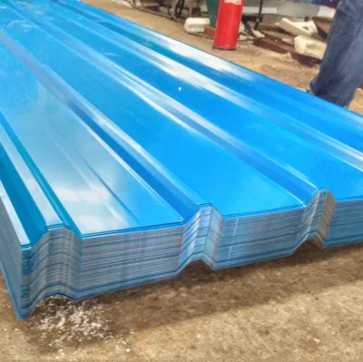 Chapa de acero galvanizado China Chapa de acero Precio/Gi Chapa de acero corrugado/Zinc Chapa de techado Plancha de tejado