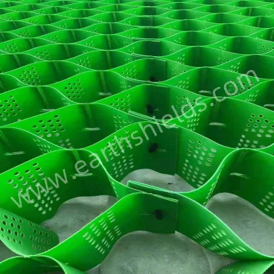50-300mm HDPE Geocell Estabilizador de la cuadrícula de grava para el refuerzo de la tierra el precio de fabricación