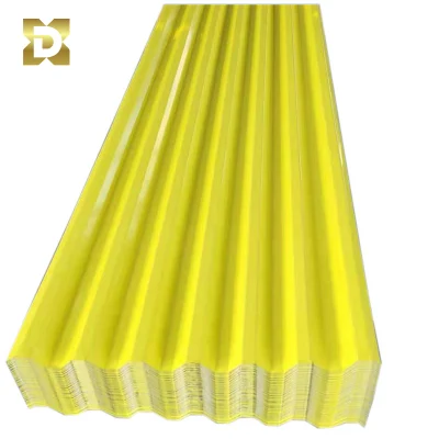 Fábrica directamente Ventas PPGI PPGL Hoja de acero Q345b Q345c Q345D Hoja de cartón corrugado con recubrimiento de color para ventas