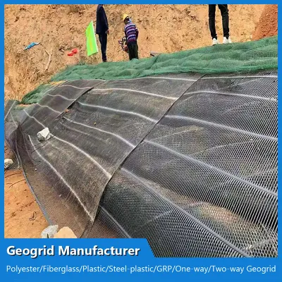 China el plástico de geomalla Manfuacturer geomalla Uniaxial/PP/HDPE Uniaxial poliéster de geomalla Factory