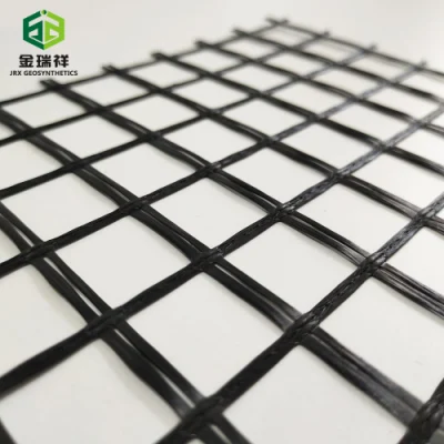 Alto Tensile Basalt Fibra malla Biaxial Geo Grid Fibra Geogrid Betún revestido 100-100kn/M a la venta