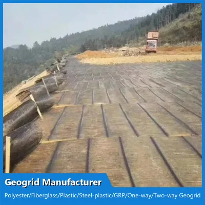 China el plástico de geomalla Manfuacturer geomalla Uniaxial/PP/HDPE Uniaxial poliéster de geomalla Factory