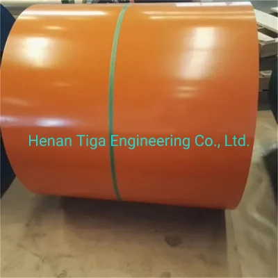 Los materiales de construcción de la fábrica al por mayor PE Prepainted bobinas de acero galvanizado PPGI