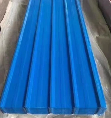 Industrial largo Span Color Stone Coated PPGI/PPGL Zinc galvanizado Corrugado Acero hierro Roofing Tole Sheets