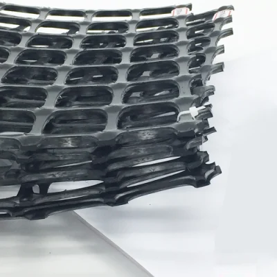 15-200kn buen precio Precio de la estabilización del suelo de geomalla Biaxial PP