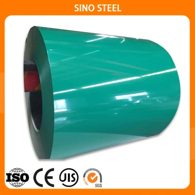 Dx51d, SGCC, Sgch Prime PPGI Steel Color Coated Prepainted Galvanized Steel Coil para Material de Cubierta