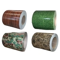 Fábrica de China Prepainted galvanizó a las especificaciones completas PPGI bobinas de acero recubierto de color