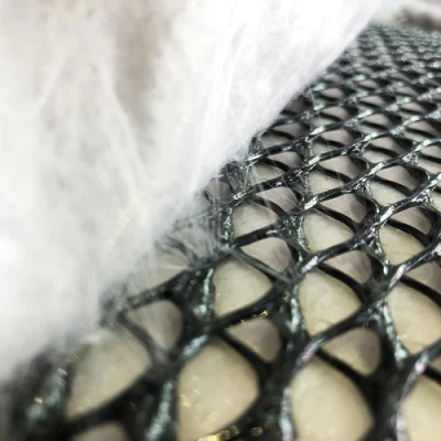 Pegado con Geotextil no tejido 1000G/M2 metros cuadrados geonet geocompuesto para carretera Precio de drenaje