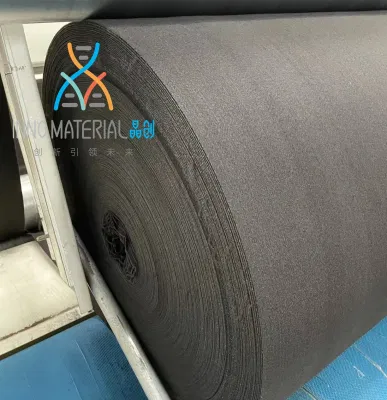 800 g de color blanco y negro perforado Nonwoven aguja geotextiles para drenaje subterráneo y Control de erosión, el fabricante Direct