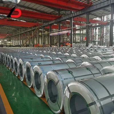 Fábrica buena Baja Venta en caliente SGCC Zinc DX51D+Z Coated Zero Productos grandes sin llaves para techos ondulados bañados laminados en frío Bobina Gi de tira de acero galvanizado Precio