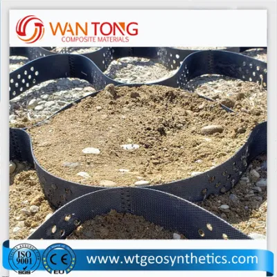 Precio al por mayor/Certificado GOST-R/valla de seguridad de plástico/HDPE Geocell calidad superior.