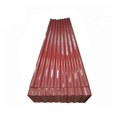 Fabricación de acero con recubrimiento de Gi galvanizado de acero galvanizado en caliente baldosas de recubrimiento Chapa corrugada