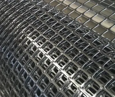 Venta caliente de polipropileno de geomalla Biaxial bidireccional rollo para la venta