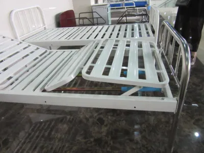 La alta calidad básica Manual de la función de los precios de camas de hospital cama metálica