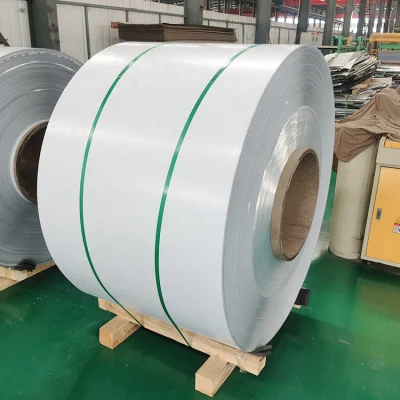Chapa de hierro material de construcción 2 mm DX51D rollo frío/caliente Bobina de acero laminado PPGI/ PPGL G350 G550 Ral90 prepintada galvanizada Bobina de acero de revestimiento de zinc