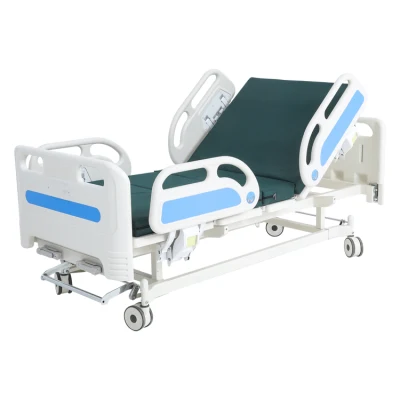 Nuevo paciente cómodo ABS Función ajustable 3 eléctrica cama de hospital ICU Medical cama del paciente