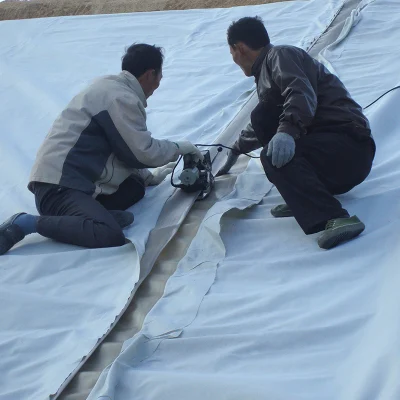 Compuesto resistente al agua Geomembrana compuesto con Geotextile