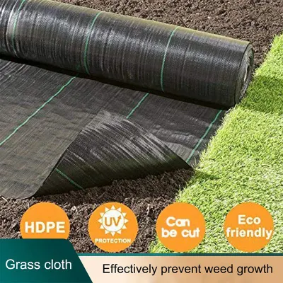 China fábrica al por mayor Blanco duradero PP tejido Geotextil tejido Weed Alfombra de control cubierta de tierra tela de paisaje de barrera de tejido