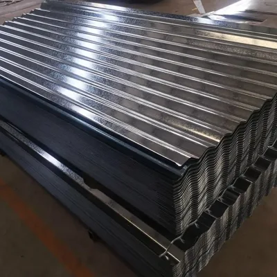 Chapas galvanizadas Metal Galvanized Corrugated Roofing Sheets Acero PPGI Roofing Baldosas techo de acero ondulado