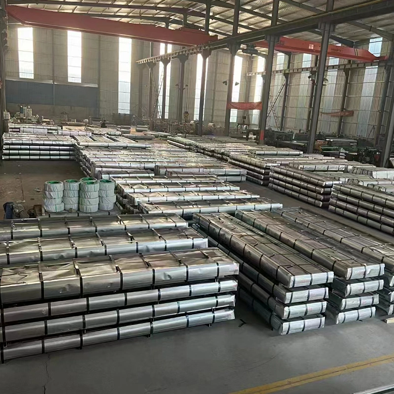 China Supplier Dx51d Galvanized Corrugated Steel Roofing Sheets Factory Direct