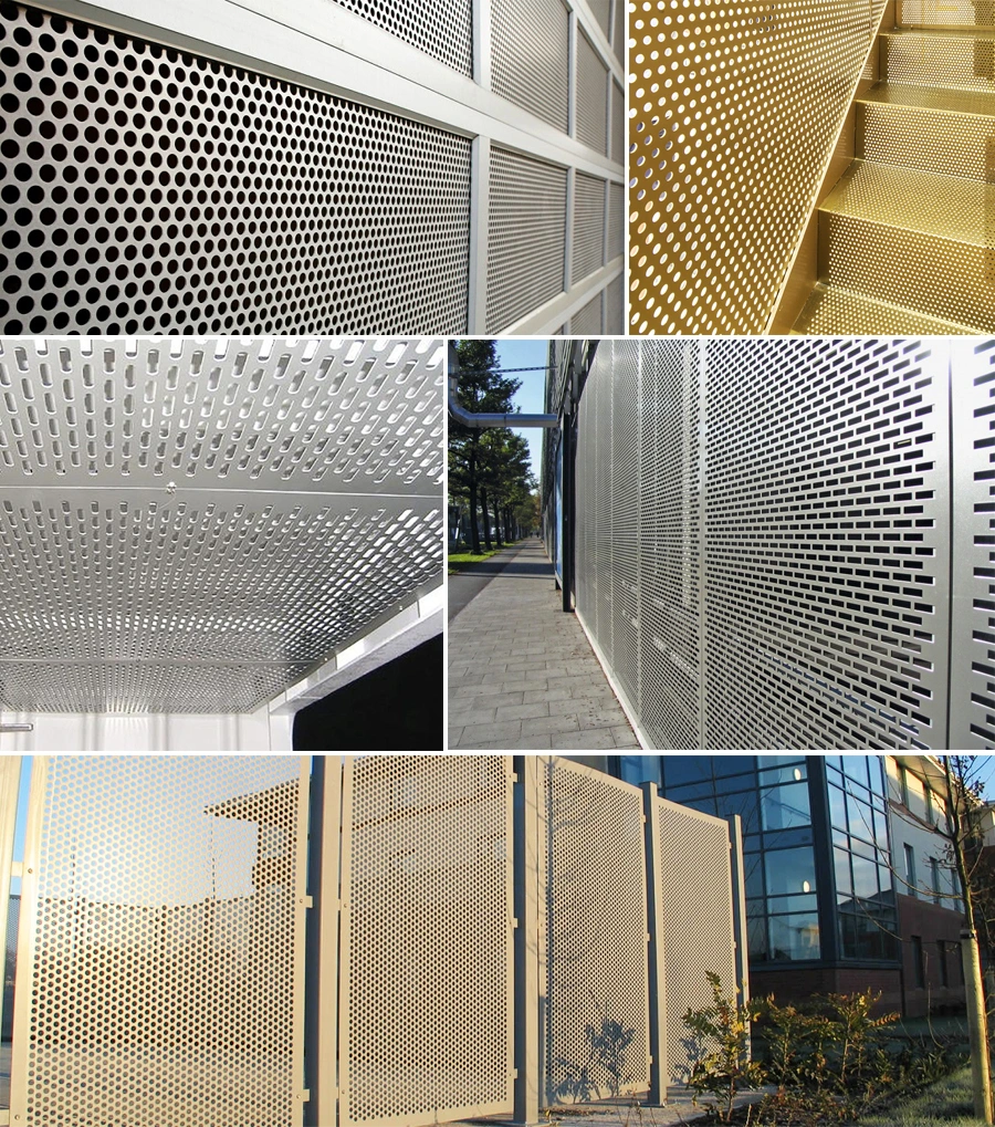 Export Perforated Sheet in Aluminum / Galvanized / Stainless Steel Material