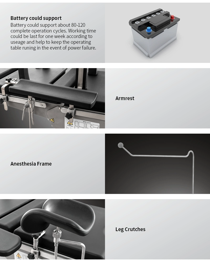 A301 Factory Operation Room Equipment Folding Multifunction Surgical Electric Patient Operating Table Manufacturers