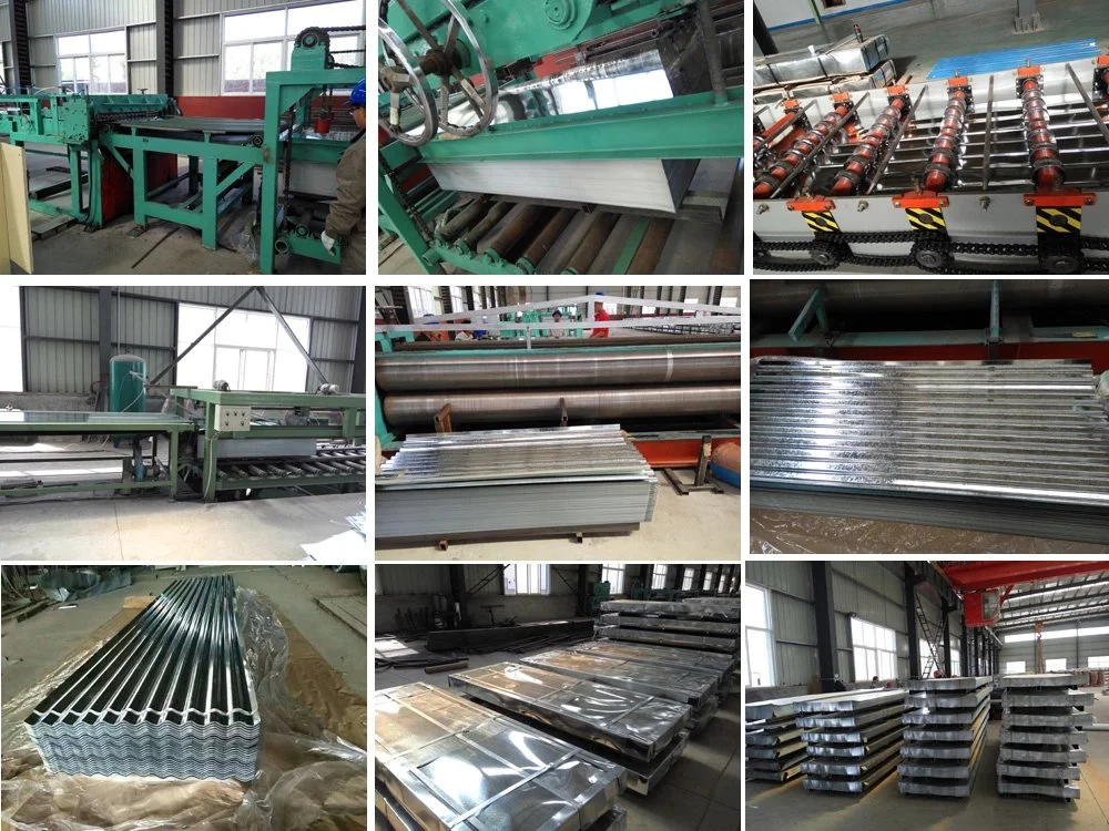 Gi Steel Roofing Sheet Galvanized Corrugated Steel Sheet Corrugated Galvanized Zinc Roof Sheet Z275 Z80 Steel Sheet Roofing Tiles Steel Sheet