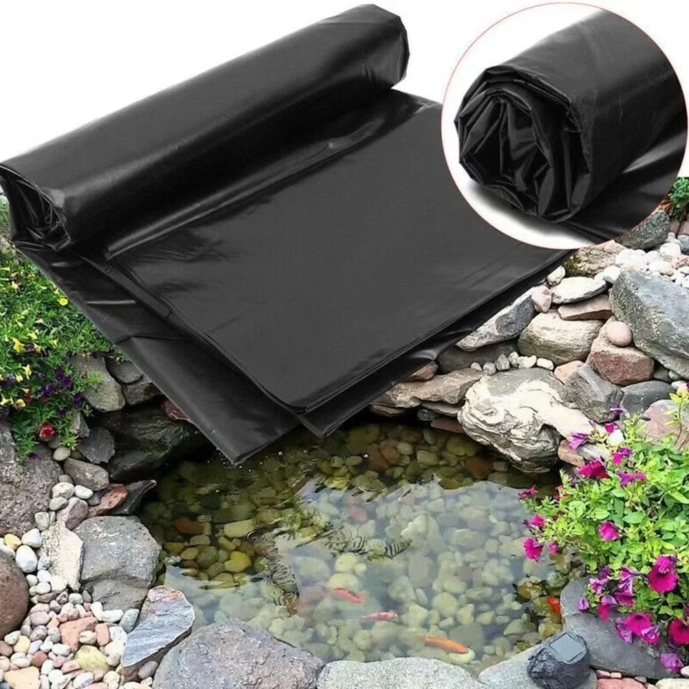 Fish Safe Pond Liner Impermeable Geotextile Membrane Green Pond Liner Harga Geomembrane Per M2