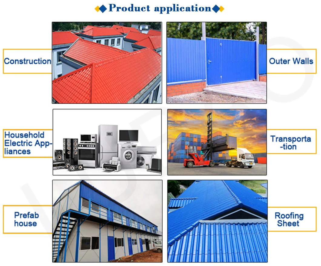 Prepainted Color Roofing Sheet Price Galvanized Corrugated Metal Roofing Sheet