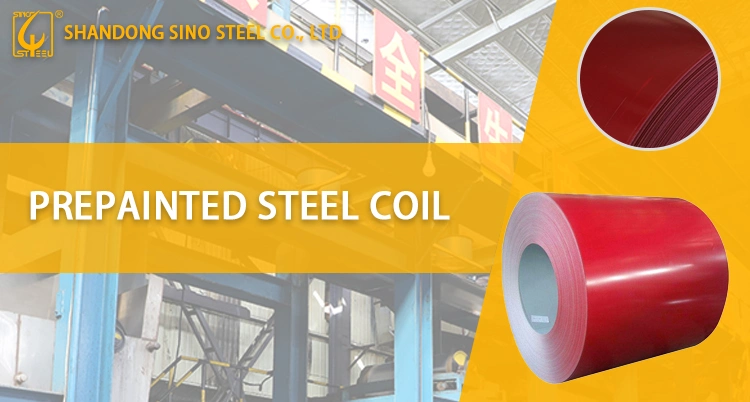 Dx51d, SGCC, Sgch Prime PPGI Steel Color Coated Prepainted Galvanized Steel Coil for Roofing Material