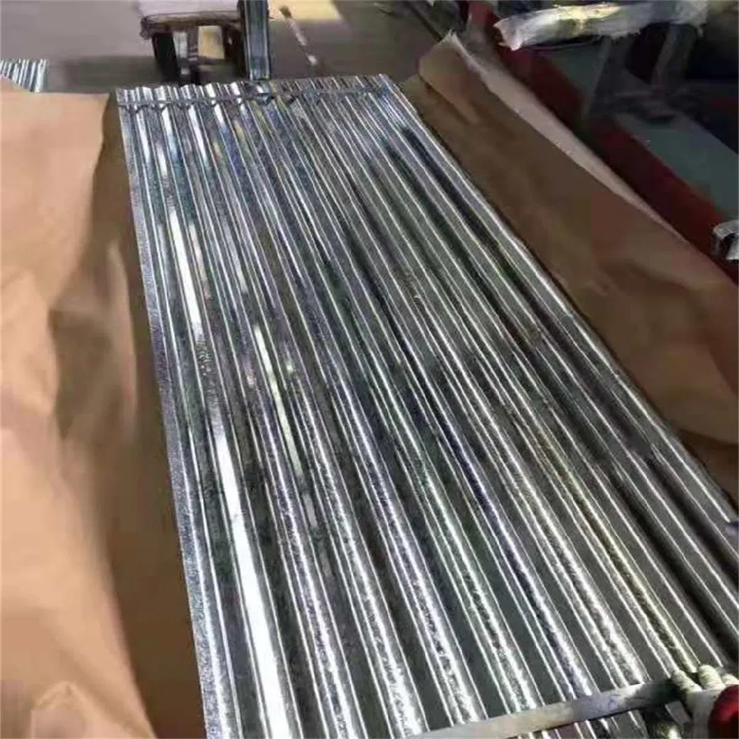 Iron Metal Roof Manufacturer 20 26 Gauge Z40-275 Gi Building Material Zinc Color Coated Hot Dipped Galvanized Corrugated Roofing Sheet