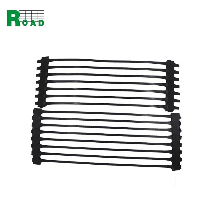 for Road Construction PP HDPE Plastic Uniaxial Geogrid