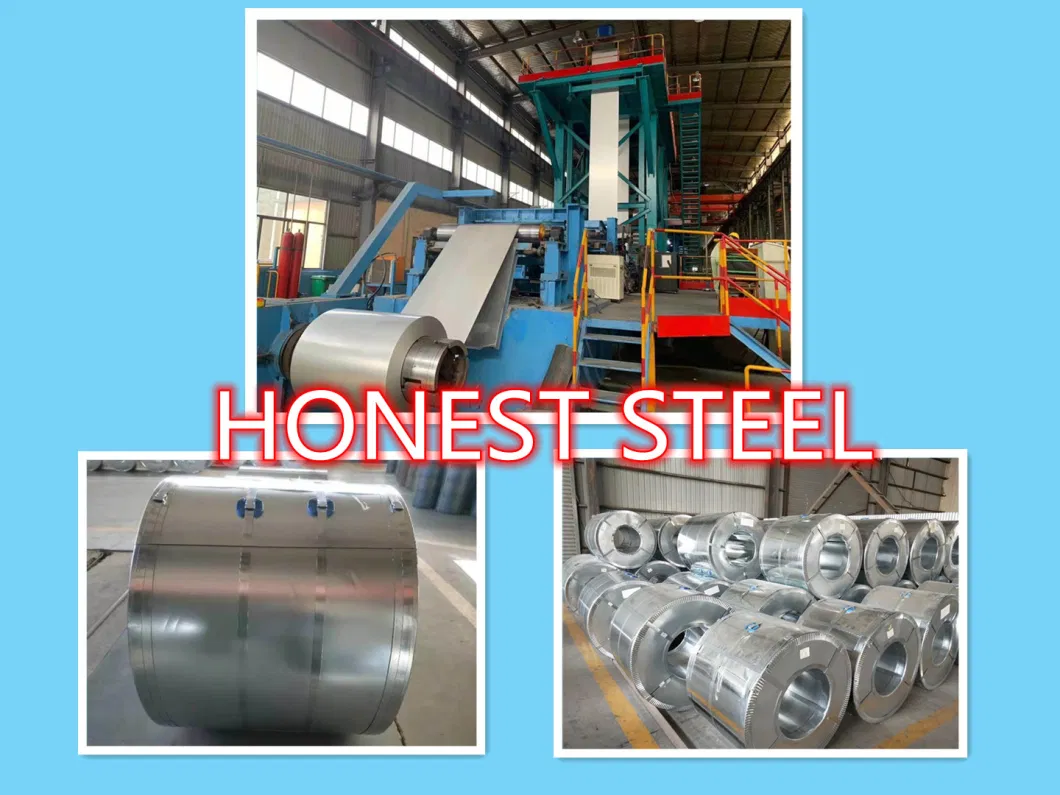 China Manufacturer JIS ASTM Dx51d Az150 Galvalume Cold Rolled Sheets Coils Hot DIP SGCC Z275 Galvanized Steel Strip Gl Gi