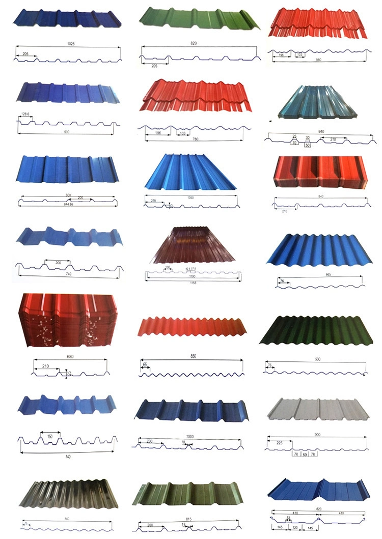 Factory Direct Sales PPGI PPGL Dx51d Sghc Roofing Sheet Galvalume Steel Sheets